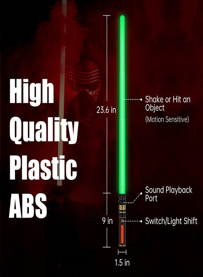 KEGOZ Light Saber for Kids, 3 Packs 3 Colors Light Sword with FX Sound (Motion Sensitive) and Glowing Handle, Expandable Light Sabers Set for Halloween Xmas Children's Day Gifts - Image 3